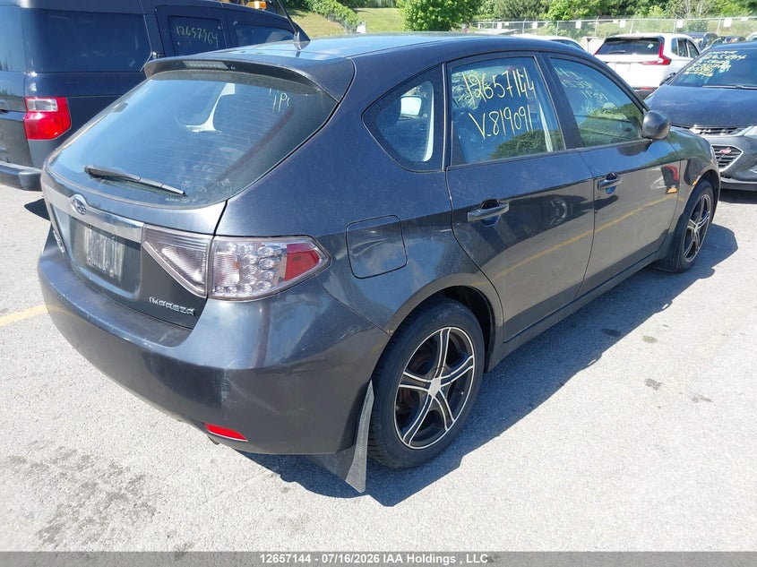 Vin: jf1gh6a65ah819091, lot: 3059239, subaru impreza 2.5 i/2.5 i sport package 20104