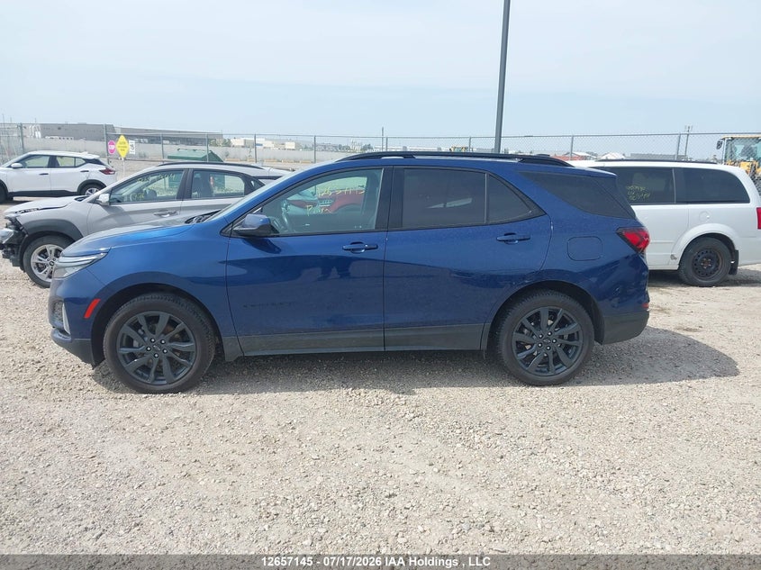 2022 Chevrolet Equinox Rs VIN: 2GNAXWEV3N6122493 Lot: 12657145