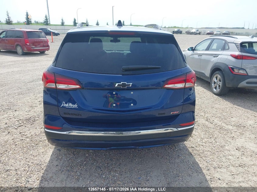 2022 Chevrolet Equinox Rs VIN: 2GNAXWEV3N6122493 Lot: 12657145