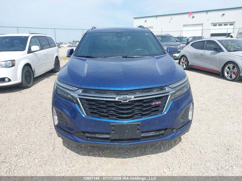 2022 Chevrolet Equinox Rs VIN: 2GNAXWEV3N6122493 Lot: 12657145