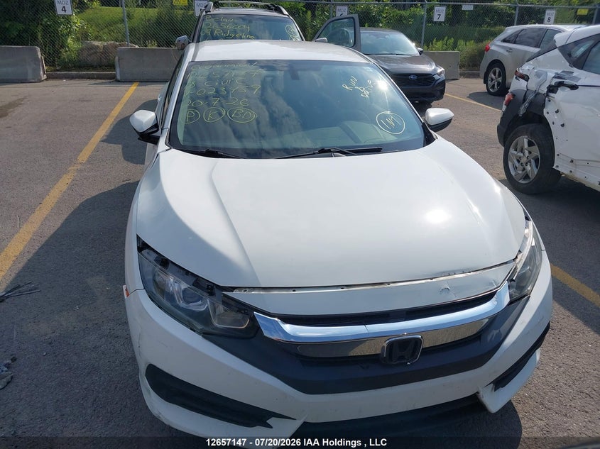 2018 HONDA CIVIC SEDAN 2.0L I-4 DOHC, VVT, 158HP