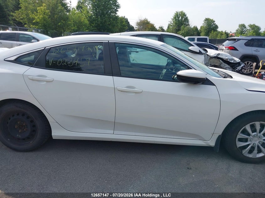 2018 HONDA CIVIC SEDAN 2.0L I-4 DOHC, VVT, 158HP