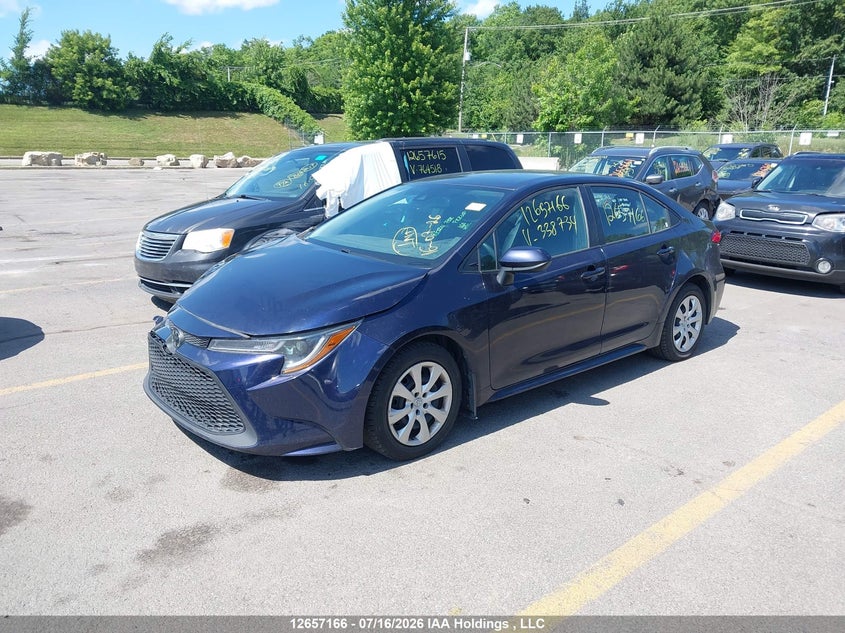 Vin: 5yfbpmbexnp338734, lot: 3059275, toyota corolla le 20222