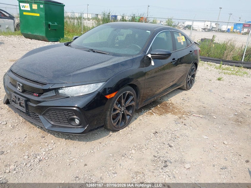 2020 Honda Civic, Вилучене, IAAI, VIN 2HGFC1E59LH201084 — фото 2