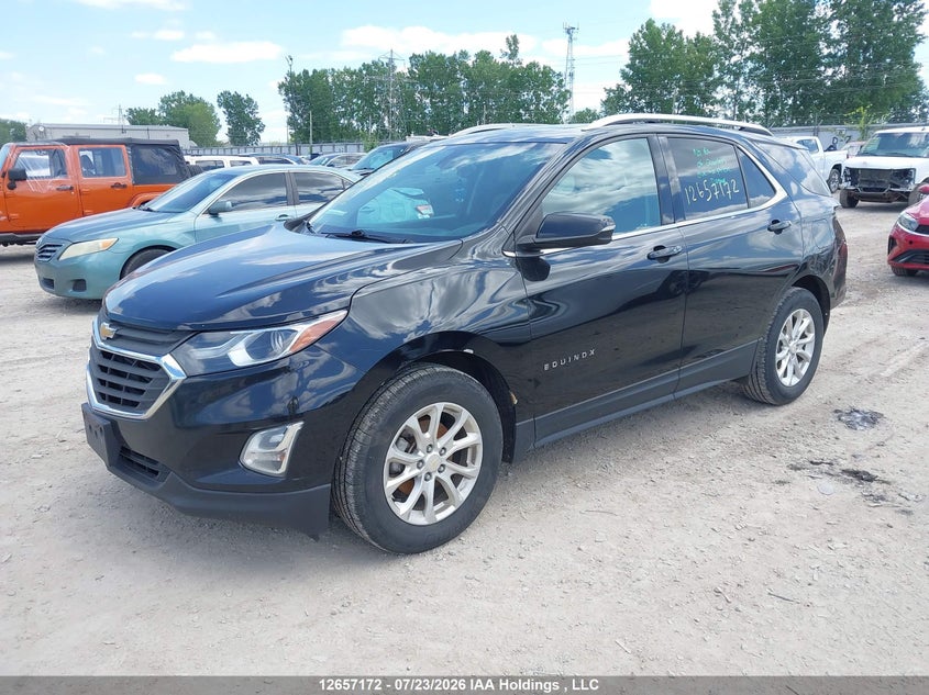 2018 Chevrolet Equinox, Rear, IAAI, VIN 2GNAXJEV9J6181559 — photo 2