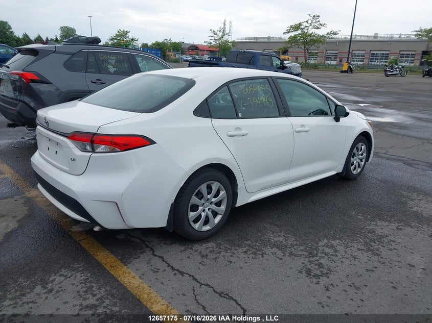 Vin: 5yfbpmbexnp354769, lot: 3059284, toyota corolla le 20224
