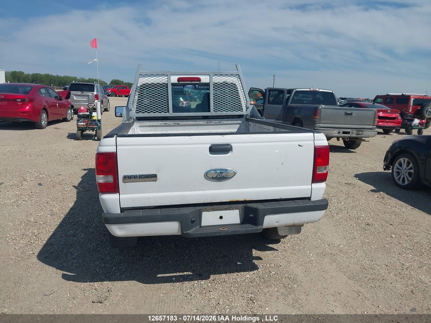 2008 FORD RANGER PICKUP 3.0L V-6 148HP