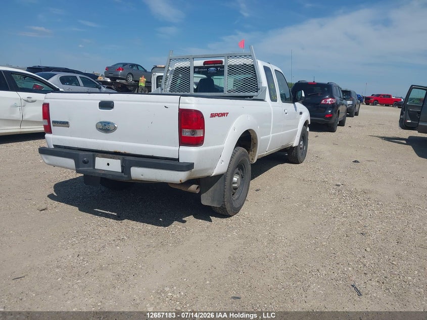 2008 FORD RANGER PICKUP 3.0L V-6 148HP