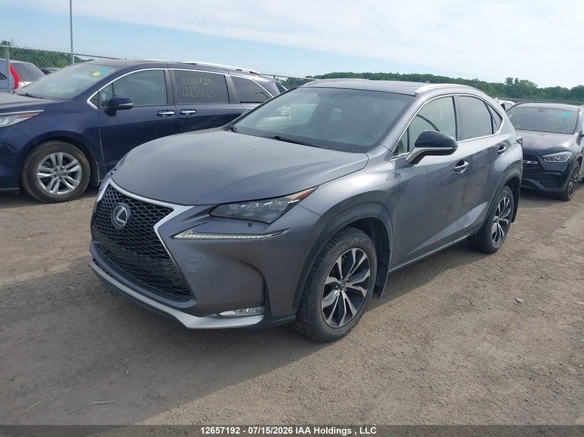 2016 Lexus NX, Удар спереди, IAAI, VIN JTJBARBZ8G2071769 — фото 2