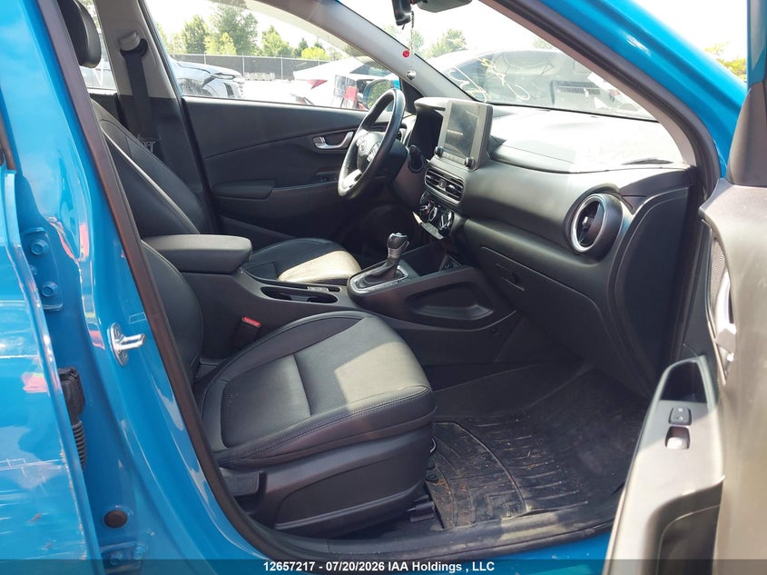 2022 Hyundai Kona Preferred Awd With Sun And Leather Package VIN: KM8K6CAB1NU894319 Lot: 12657217