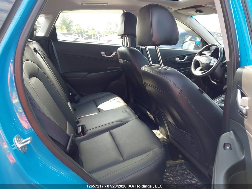 2022 Hyundai Kona Preferred Awd With Sun And Leather Package VIN: KM8K6CAB1NU894319 Lot: 12657217