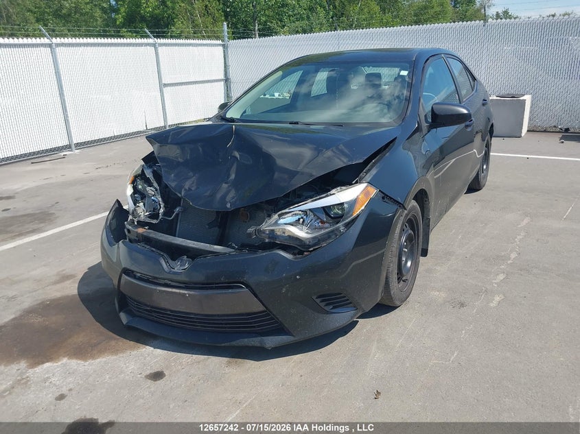2016 Toyota Corolla, Front, IAAI, VIN 2T1BURHE6GC535609 — photo 2