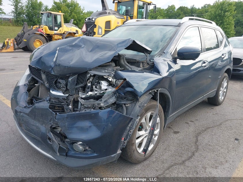 2016 Nissan Rogue, Front, IAAI, VIN 5N1AT2MV4GC858332 — photo 2