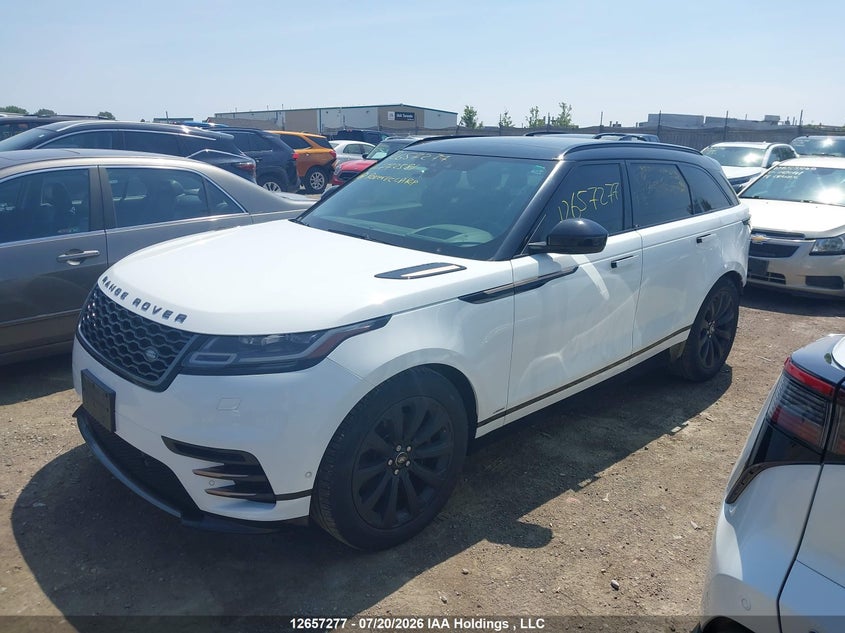 2018 Land Rover Range Rover Velar R-Dynamic Se, Удар сзади, IAAI, VIN SALYL2RV1JA772581 — фото 2