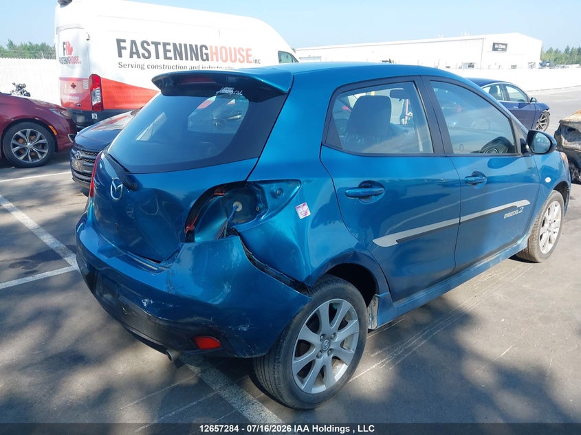 Vin: jm1de1hy9b0119137, lot: 3059393, mazda mazda2 gs/gx 20114