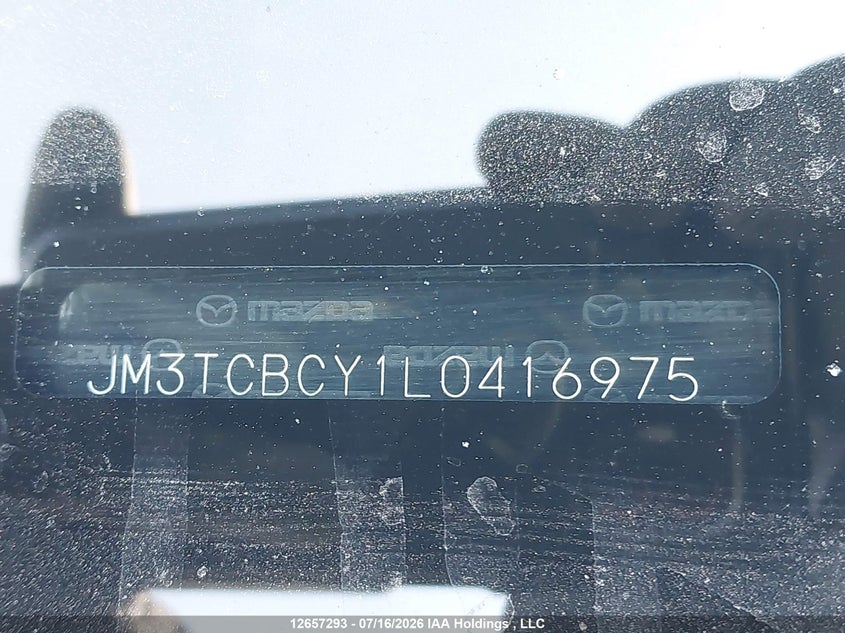2020 MAZDA CX-9 SPORT UTILITY VEHICLE 2.5L I4 N