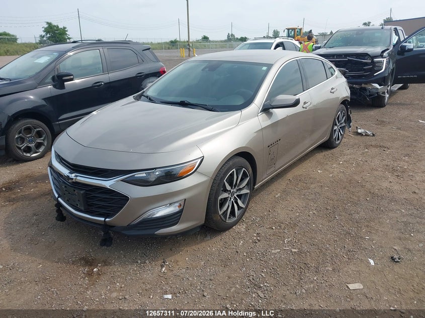 2022 Chevrolet Malibu Rs, Удар сзади, IAAI, VIN 1G1ZG5ST3NF194429 — фото 2