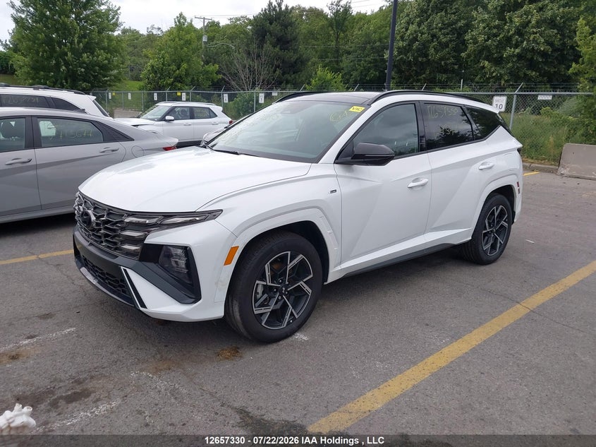 2026 Hyundai Tucson N-Line Hybrid Awd, Possible Mechanical, IAAI, VIN KM8JCDD15TU437250 — photo 2