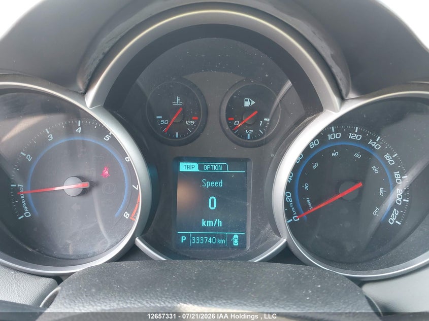 2014 Chevrolet Cruze 2Ls VIN: 1G1PL5SH2E7321194 Lot: 12657331