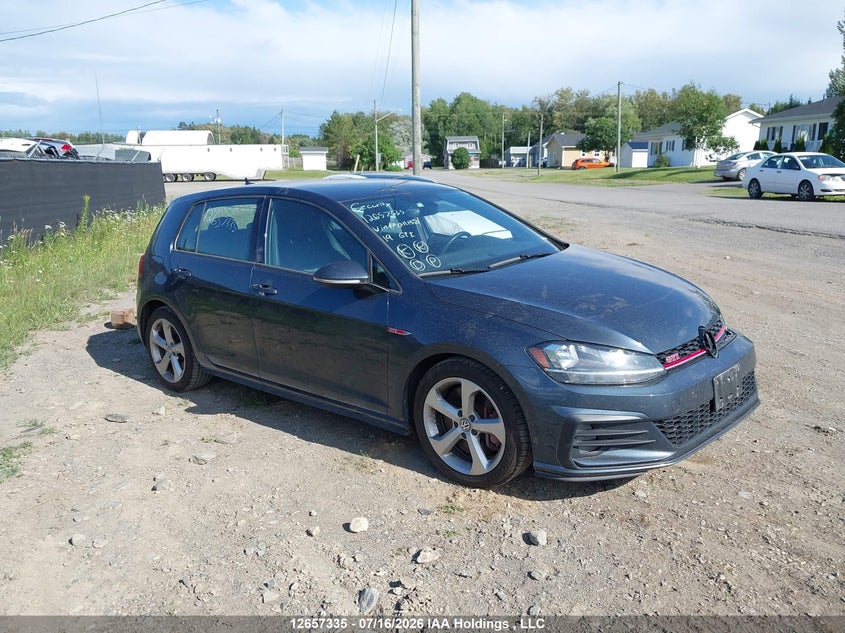 Vin: 3vw5t7auxkm011138, lot: 3059444, volkswagen golf gti 5-door/5-door autobahn/5-door rabbit 2019 img_1