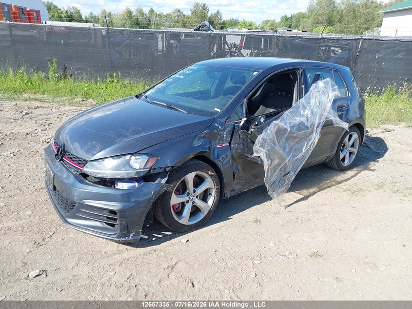 Vin: 3vw5t7auxkm011138, lot: 3059444, volkswagen golf gti 5-door/5-door autobahn/5-door rabbit 20192