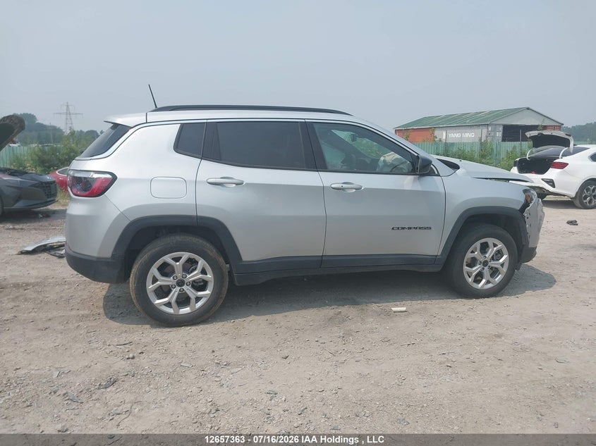 2025 JEEP COMPASS SPORT UTILITY VEHICLE 2.0L I-4 DI, DOHC, VVT, TURBO, 200HP