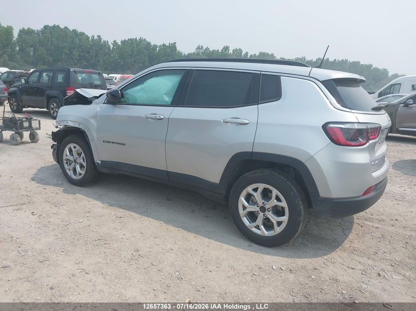 2025 JEEP COMPASS SPORT UTILITY VEHICLE 2.0L I-4 DI, DOHC, VVT, TURBO, 200HP