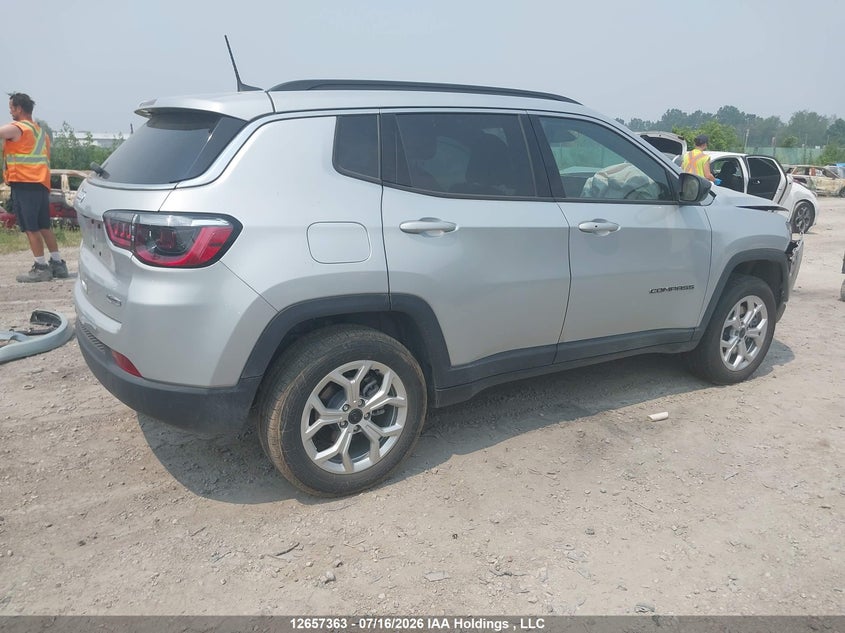 2025 JEEP COMPASS SPORT UTILITY VEHICLE 2.0L I-4 DI, DOHC, VVT, TURBO, 200HP