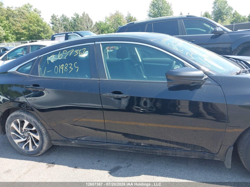 2017 HONDA CIVIC SEDAN 2.0L I-4 DOHC, VVT, 158HP