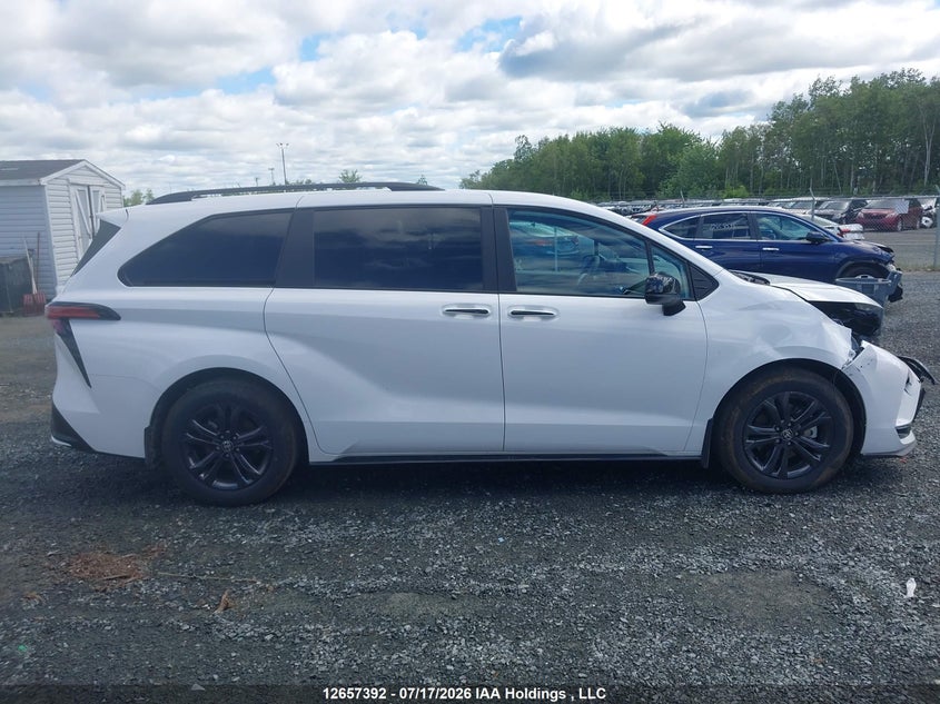 2026 Toyota Sienna Le/Xse/Limited/Platinum VIN: 5TDGSKFC3TS255782 Lot: 12657392