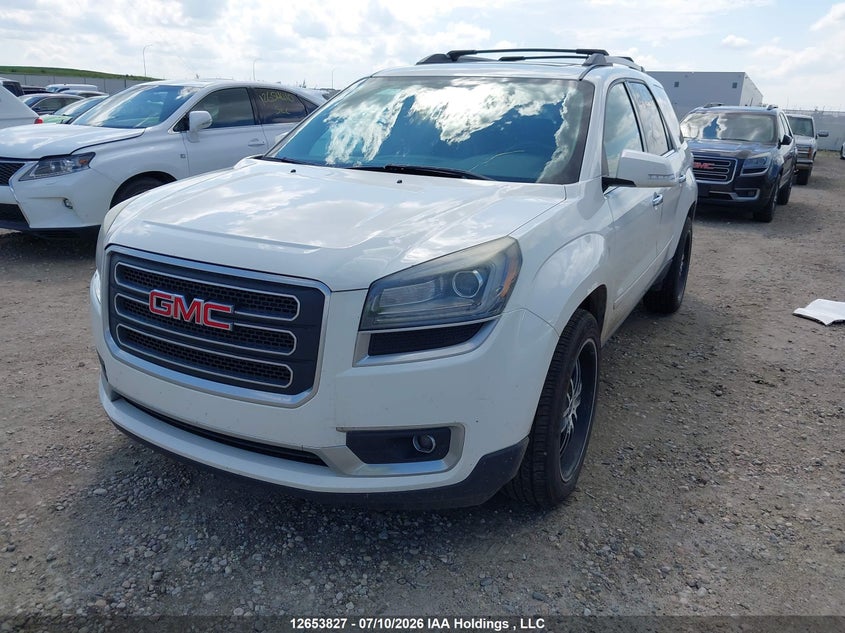 2015 GMC Acadia, Rear, IAAI, VIN 1GKKVSKD4FJ232338 — photo 2