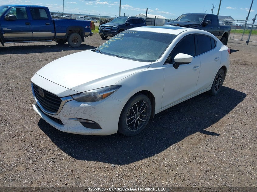 2018 Mazda 3, Front, IAAI, VIN JM1BN1V7XJ1163854 — photo 2