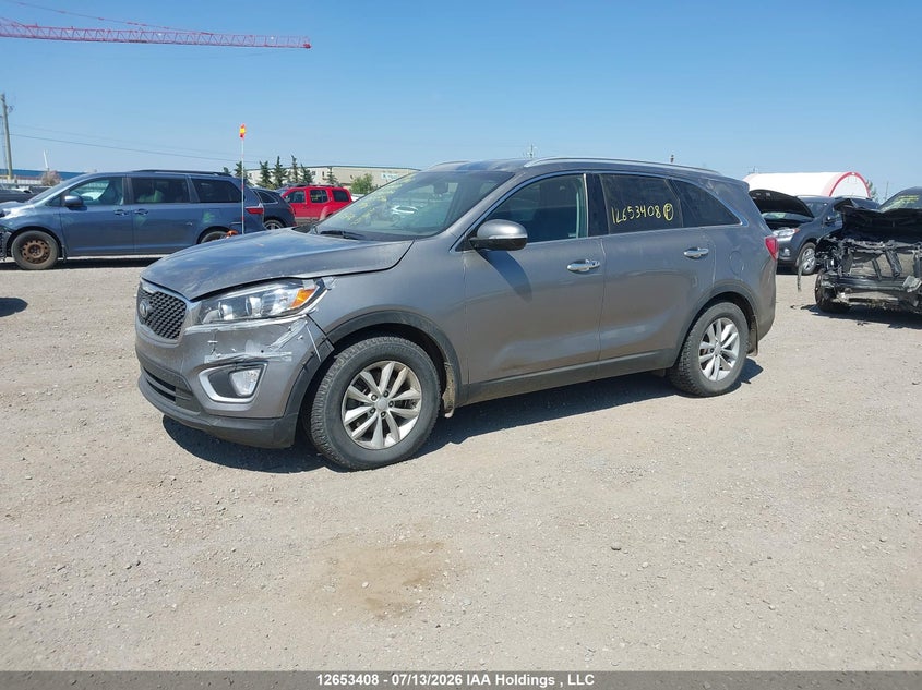 2018 Kia Sorento, Front, IAAI, VIN 5XYPGDA19JG392299 — photo 2