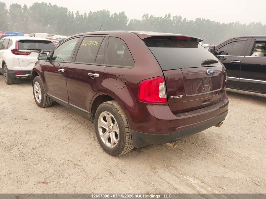 Vin: 2fmdk3jcxbbb12274, lot: 3059516, ford edge sel 20113