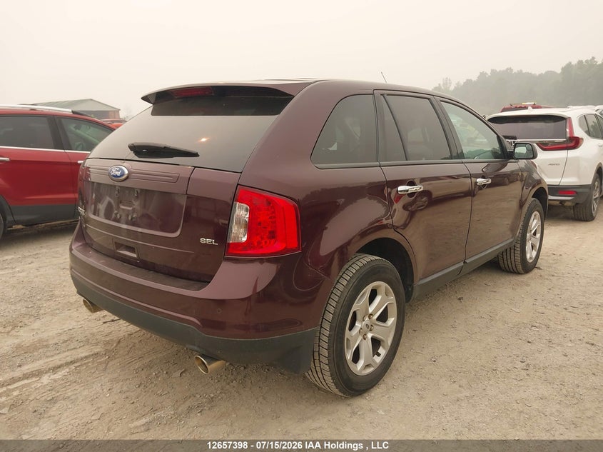 Vin: 2fmdk3jcxbbb12274, lot: 3059516, ford edge sel 20114
