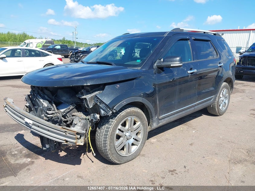 2015 Ford Explorer, Front, IAAI, VIN 1FM5K8F83FGA72978 — photo 2
