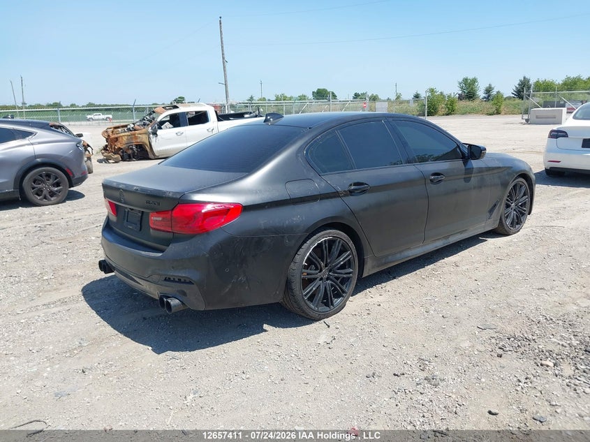 Vin: wbaje7c39hg889594, lot: 3059532, bmw 540i xdrive 20174