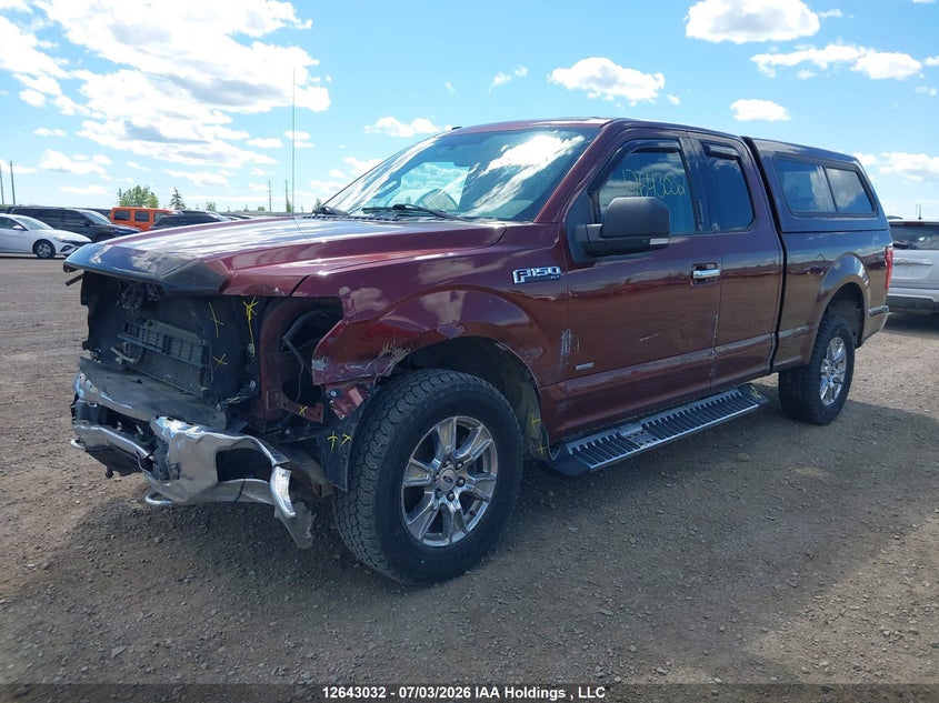 2017 Ford F-150, Удар спереду, IAAI, VIN 1FTFX1EG3HKD36792 — фото 2
