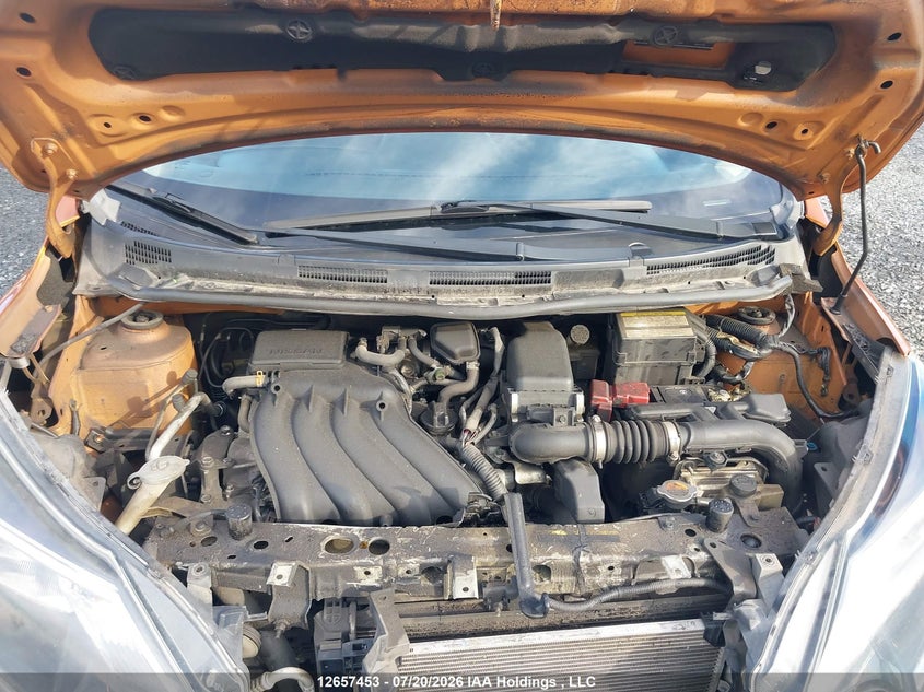2018 NISSAN VERSA HATCHBACK 1.6L I-4 DOHC, VVT, 109HP