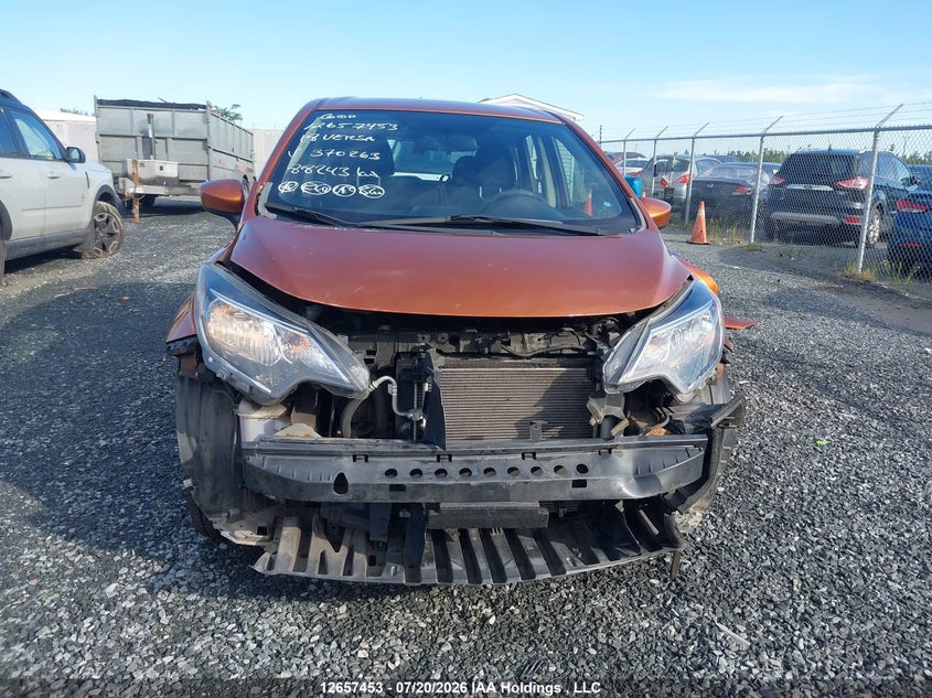 2018 NISSAN VERSA HATCHBACK 1.6L I-4 DOHC, VVT, 109HP
