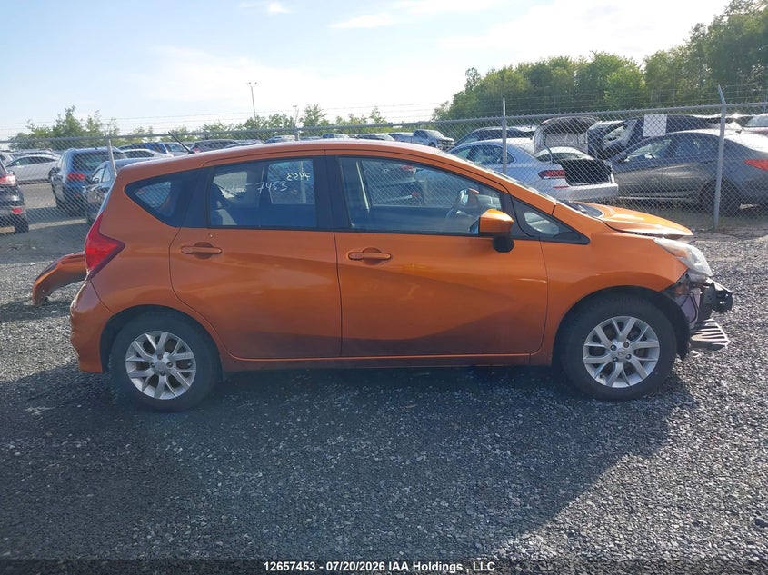 2018 NISSAN VERSA HATCHBACK 1.6L I-4 DOHC, VVT, 109HP