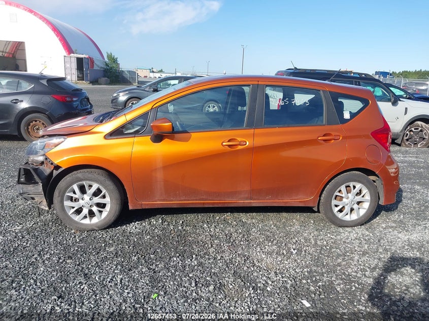 2018 NISSAN VERSA HATCHBACK 1.6L I-4 DOHC, VVT, 109HP