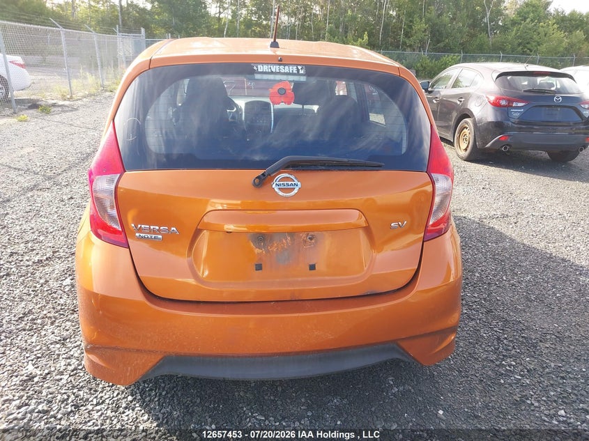 2018 NISSAN VERSA HATCHBACK 1.6L I-4 DOHC, VVT, 109HP