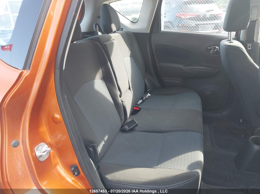 2018 NISSAN VERSA HATCHBACK 1.6L I-4 DOHC, VVT, 109HP