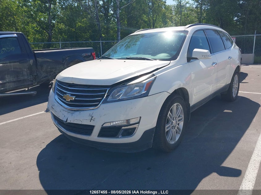 Vin: 1gnkvgkd3fj258509, lot: 3059585, chevrolet traverse lt 20152