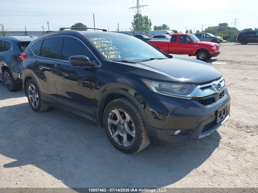 Vin: 2hkrw2h81jh110765, lot: 3059592, honda cr-v exl 20181