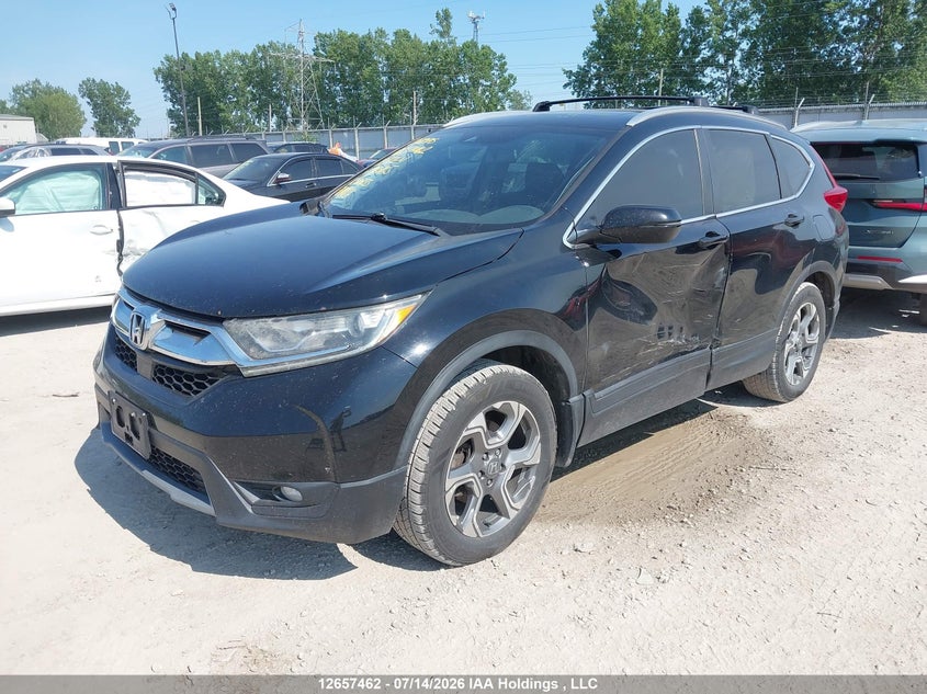 Vin: 2hkrw2h81jh110765, lot: 3059592, honda cr-v exl 20182