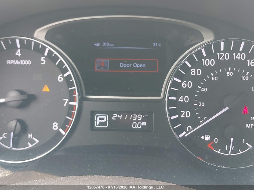 2013 NISSAN ALTIMA SEDAN 2.5L I-4 DOHC, VVT, 182HP
