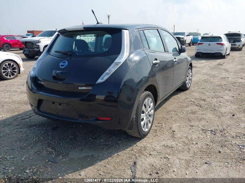 Vin: 1n4az0cp7ec337490, lot: 3059608, nissan leaf s/sv/sl 20144