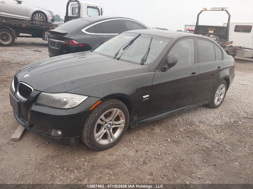 2011 BMW 3er, Можливі проблеми з механікою, IAAI, VIN WBAPK7G58BNN85514 — фото 2